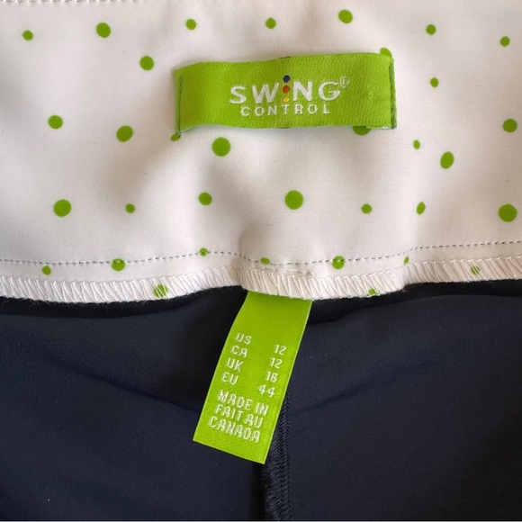 Swing Control Navy Blue Golf Skort Womens Size 12 Activewear Athleisure - Picture 11 of 12
